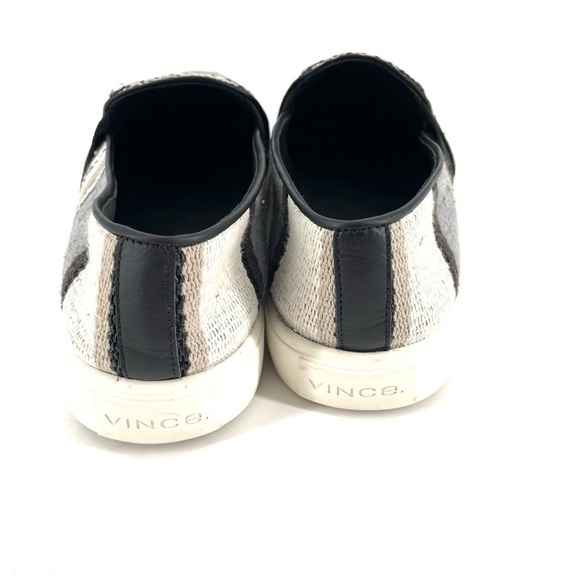 Vince Blair Striped Woven Slip On Sneaker - Picture 4 of 7